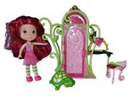 STRAWBERRY SHORTCAKE Berry Sweet Styles Closet with Vanity &amp; Doll Hasbro... - $23.75