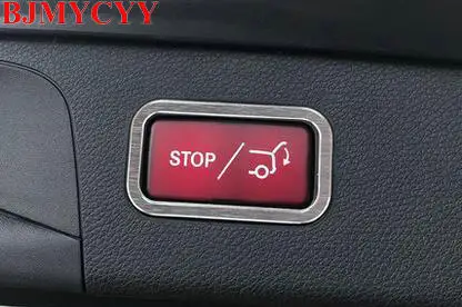 Bjmycyy Car Tail Door Button Cover Trim Car 3D Sticker For Benz Gla Glc Glk Cls - £55.33 GBP