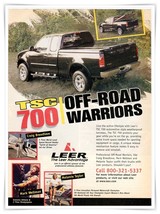 Leer TSC 700 Tonneau Covers Craig Breedlove Vintage 2000 Full Page Magaz... - $7.76