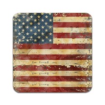 4 PCS USA Flag Coasters - £19.53 GBP