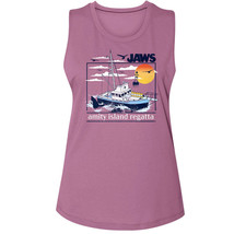 Jaws Amity Island Regatta Women&#39;s Tank Yacht Sailing Boat Shark Attack - £21.18 GBP+