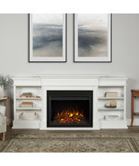 Real Flame Electric Fireplace Ashton Grand Infrared X-Lg Firebox White  - £1,353.14 GBP
