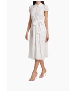 Size 6  Alice + Olivia  Vannessa Belted Midi Shirtdress Retails $595 - $219.84 CAD