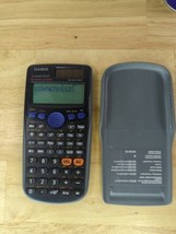 Casio FX-300ES Natural VPAM Plus Black Portable Standard Scientific Calc... - $8.26