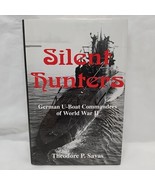 Silent Hunters German U-Boat Commanders Of WWII Hardcover Book - $276.61 MXN