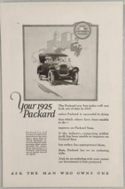 1925 Print Ad Packard Six &amp; Eight Motor Cars Made in Detroit,Michigan - £14.81 GBP