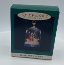 Hallmark 1994 The Bearymores Miniature Keepsake Christmas Bear Ornament - £3.65 GBP