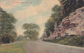 Cliff Drive Kansas City Missouri MO 1910 Postcard B31 - £2.30 GBP