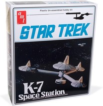 AMT Star Trek K-7 Space Station 1/7600 Plastic Model Kit AMT1415 - £31.73 GBP
