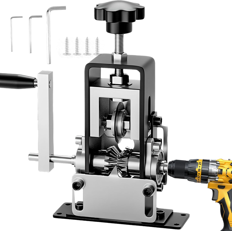Manual Wire Stripping Machine Gauge Wire 0.06-1 Inches,Scrapping Copper Wire Pee Item image 11