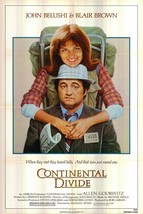 Continental Divide Original 1981 Vintage One Sheet Poster - £182.63 GBP