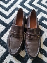 Cj Brown Italian Leather Shoes For Men Size 9uk - £21.51 GBP