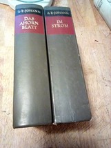 Lot of 2 A.E. Johann Vtg Hardcover Books German Im Strom &amp; Das Ahornblatt - £18.99 GBP
