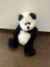 Ty Attic Treasures Panda Bear Plush Stuffed Animal Toy 9 Inch  - £5.53 GBP