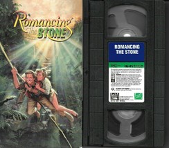 Romancing The Stone (1984) VHS NTSC Michael Douglas Kathleen Turner PG - £3.12 GBP