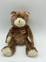 TY Beanie Babies Old Timer Cracker Barrel Bear 7&quot; Beanbag Plush Brown 2004 - $6.80