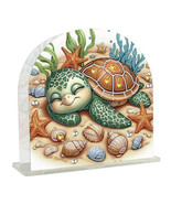 Napkin Holder Baby Tortoise Turtle Tabletop Napkin Dispenser Durable Decor - £19.72 GBP