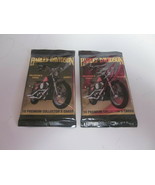 2 10 PACKS 1992 SERIES ONE HARLEY DAVIDSON COLLECTOR TRADING CARDS - £5.97 GBP