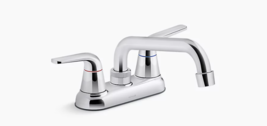 Kohler 30618-CP Jolt Two-Handle Utility Sink Faucet - Polished Chrome - £35.89 GBP