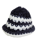 Ladies Womens Knit Winter Blue and white - £4.73 GBP