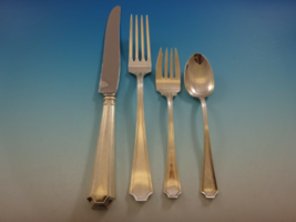 Fairfax by Gorham Sterling Silver Flatware Set for 6 Service 24 pcs Dinner Size - £1,355.27 GBP