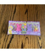 New Mattel Polly Pocket Easter Peeps 2 Bunny Compacts Set Pink Purple Ag... - €14,29 EUR