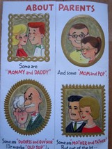 Vintage Hallmark Pop Up Parents Happy Anniversary  Card 1960s - $5.99