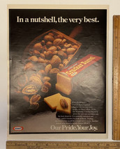 Vintage Print Ad Cracker Barrel Kraft Cheese Mixed Nuts 1970s Ephemera 13 x 9.75 - $14.69
