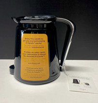 NEW Keurig 2.0 Brew Carafe Pitcher Coffee Pot Brew Black 32 Oz 4 Cups - £10.96 GBP