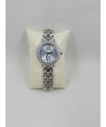 Judith Ripka Stainless Steel Bezel Set Diamonique Beekman Watch - $99.00