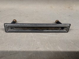 1966 Chevy Impala Dash Door Glove Box Lid Emblem Script Trim Molding Nam... - $24.26