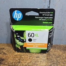 Genuine HP 60XL Black Original Ink Cartridge  Exp: 03/2025 - $24.74