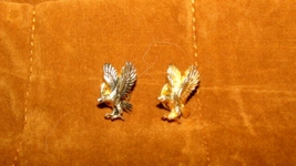 EAGLE TIE TACKS 1 gold 1 silver 5/8 x 1&quot; PRICE EACH  (64) - $6.93