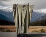 Columbia Omnishade Womens Plus Size 16 Cropped Hiking Pants Zip Snap Tan - $14.73