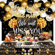 We Will Miss You Decorations, Going Away Party Decorations Includes Farewell Dec - £39.37 GBP
