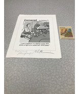Corned Comic Strip Author Mike Baldwin Autograph With Comic KG Z2 - $243.19 MXN