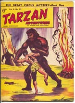 Tarzan Adventures Vol. 8 #32 1958-Great Circus Mystery-Celardo-Burroughs-VG/FN - £56.58 GBP