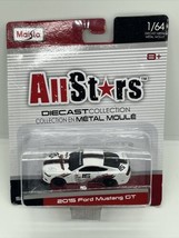 2015 Mustang GT White Maisto AllStars 1:64 Series 14 Die-cast - $9.46