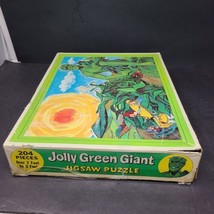 Vintage 70s Jolly Green Giant Puzzle 204 Pieces Over 2’ x 3’ Complete RARE! - £43.28 GBP