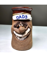 Vintage Mark Hines DAD&#39;S Funny Face Coffee Mug Studio Art Stoneware Pott... - €15,51 EUR