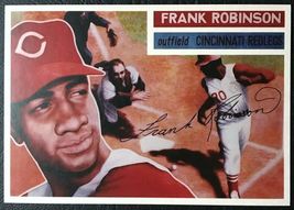 1956 Topps #342 Frank Robinson Reprint - MINT - Cincinnati Redlegs - £1.57 GBP