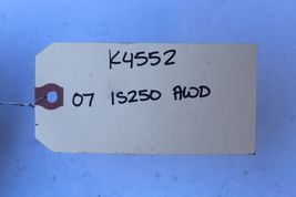 2006-2010 LEXUS IS250 AWD FRONT DRIVER SIDE DOOR HANDLE MOUNT HARNESS K4552 image 2