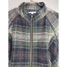 CAbi Womens Style 611 All Tied Up Vest Plaid Wool Blend Tweed Zip Front ... - €21,36 EUR