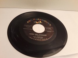 Fats Domino ‎– Song For Rosemary / Red Sails In The Sunset (7&#39;&#39; Vinyl Si... - $4.99