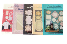 Hardanger Embroidery Books Lot of 5 Assorted Susan L Meier Onie Isenberg - £29.32 GBP