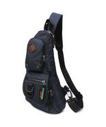 FR Fashion Co. 16&quot; Men&#39;s Lightweight Anti-Theft Crossbody Sling Bag - £35.96 GBP