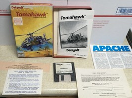 Tomahawk Apple Helicopter II IIe IIc IIGS 1986 Computer Game Disk Complete VTG - £63.79 GBP