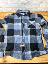 Ten Tree Mens flannel Button Up Shirt 100% Organic Cotton Size M EUC - $14.84