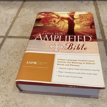 Ampc Classic Amplified Bible Hard Back Large Print 1987 Dust Jacket - £55.31 GBP