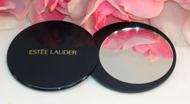 New Estee Lauder Swivel Mirror Home Purse Office Travel Slim Blue Case 3" x 1/4" - $10.55